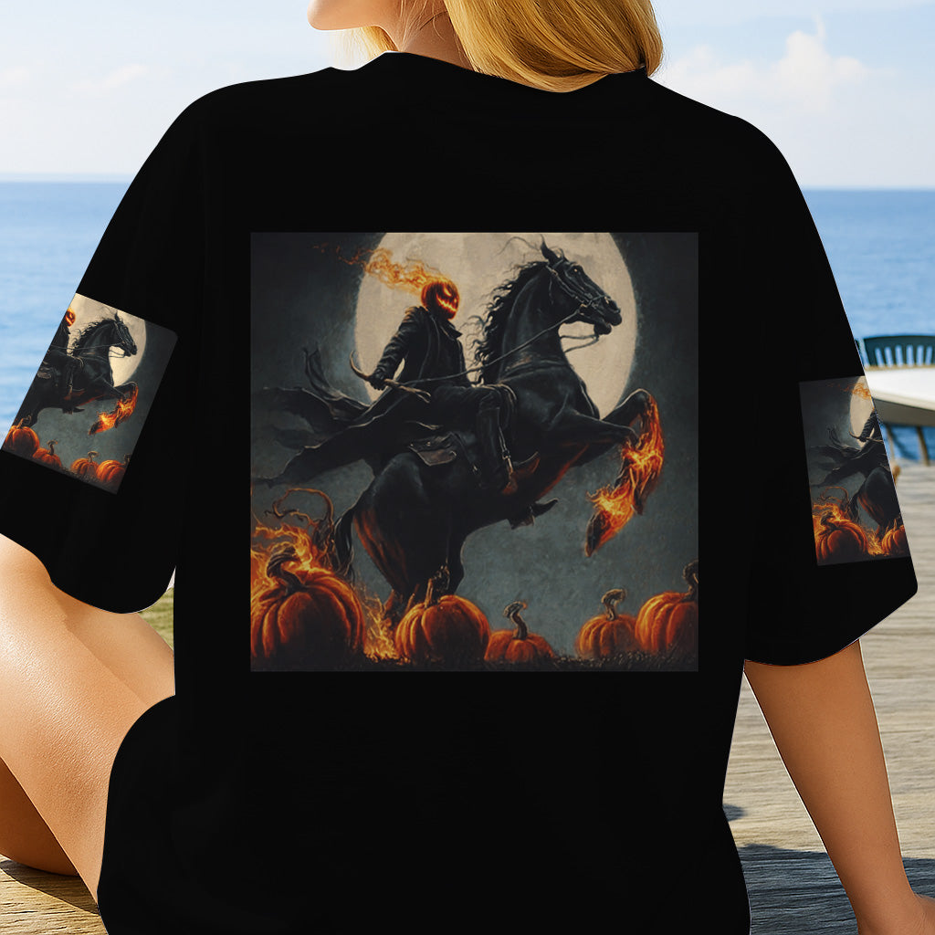 Hello Darkness - Personalized Skull All Over Shirt