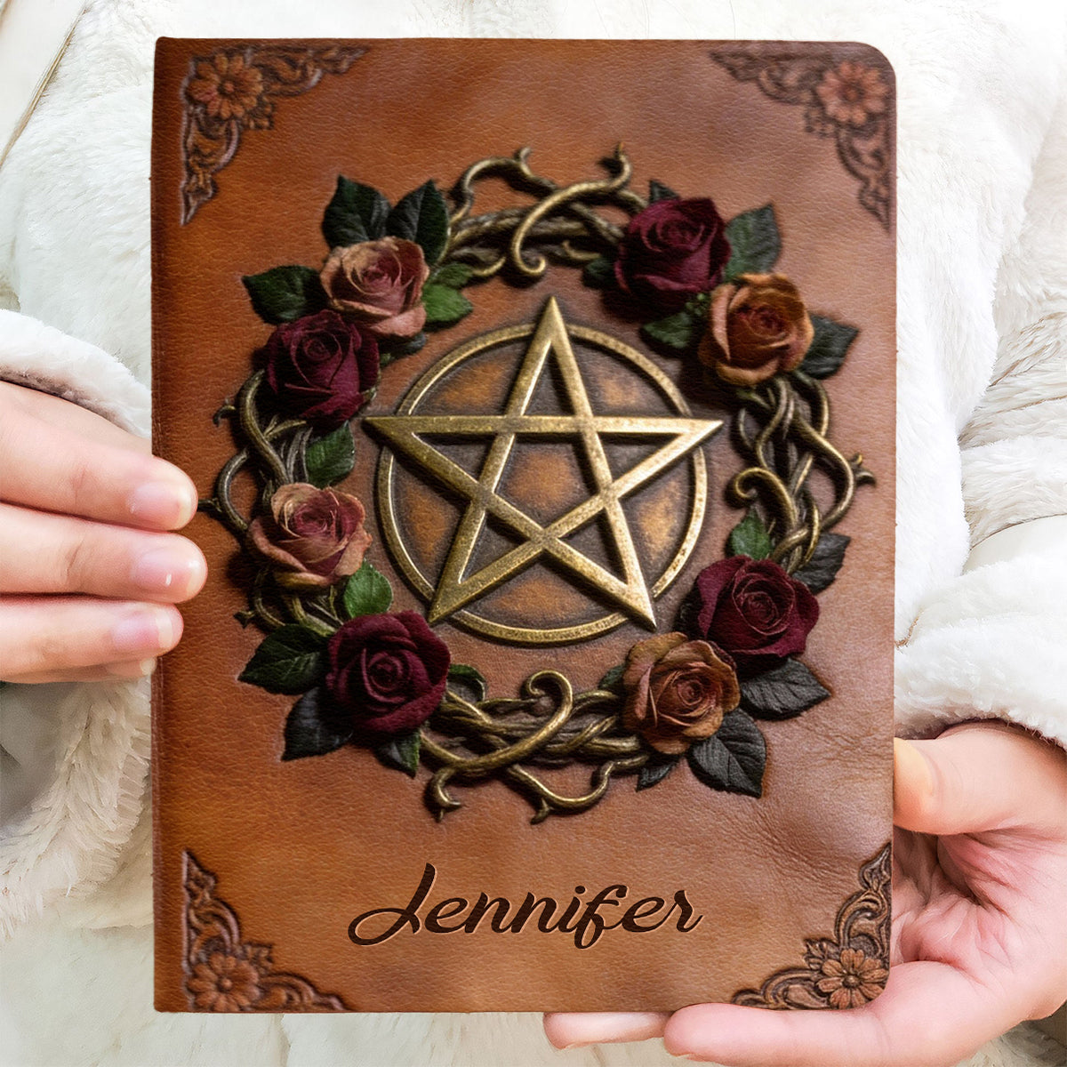 Magic Journal - Personalized Witch Leather Journal