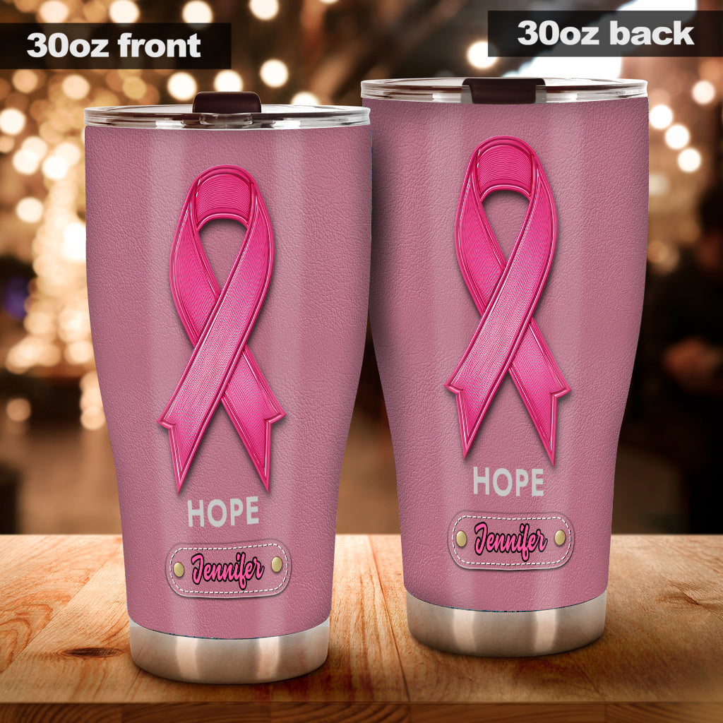 Hoffnung – Personalisierter Becher zur Sensibilisierung für Brustkrebs