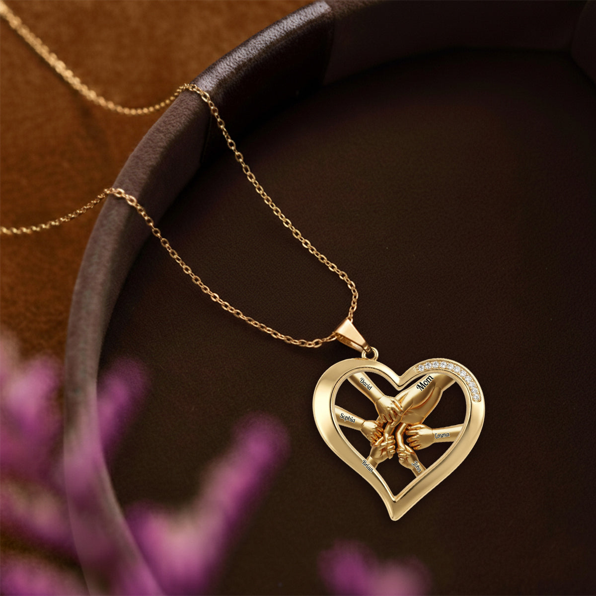 Custom Any Photo, Best Mom, Grandma Ever - Personalized Mother Shaped Metal Pendant Necklace