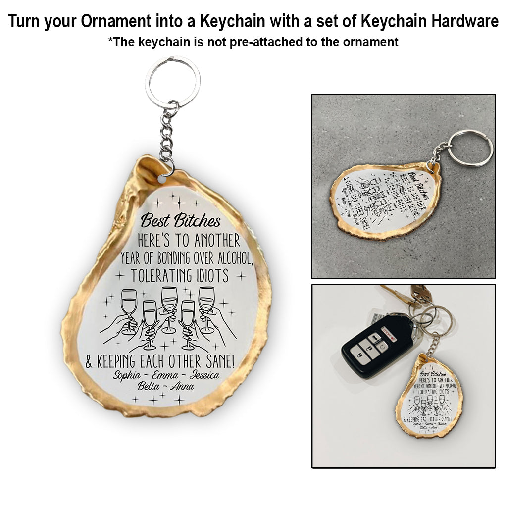 Auf ein weiteres Jahr! – Personalisierter Weihnachtsschmuck für die beste Freundin