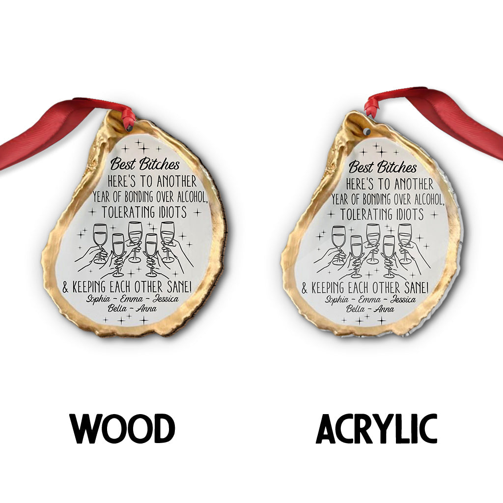 Auf ein weiteres Jahr! – Personalisierter Weihnachtsschmuck für die beste Freundin
