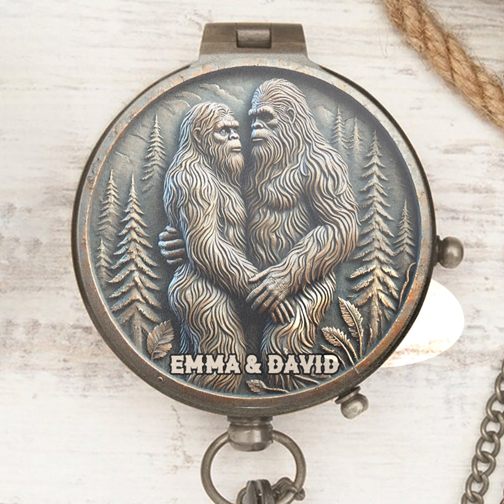 Find Your Way Back To Me - Personalized Camping Compass