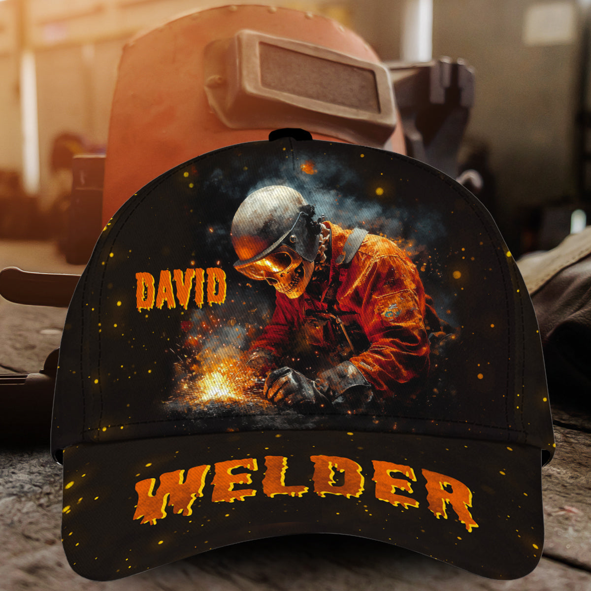 Gift For Welder Man - Personalized Welder Classic Cap