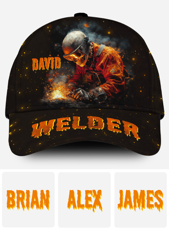 Gift For Welder Man - Personalized Welder Classic Cap