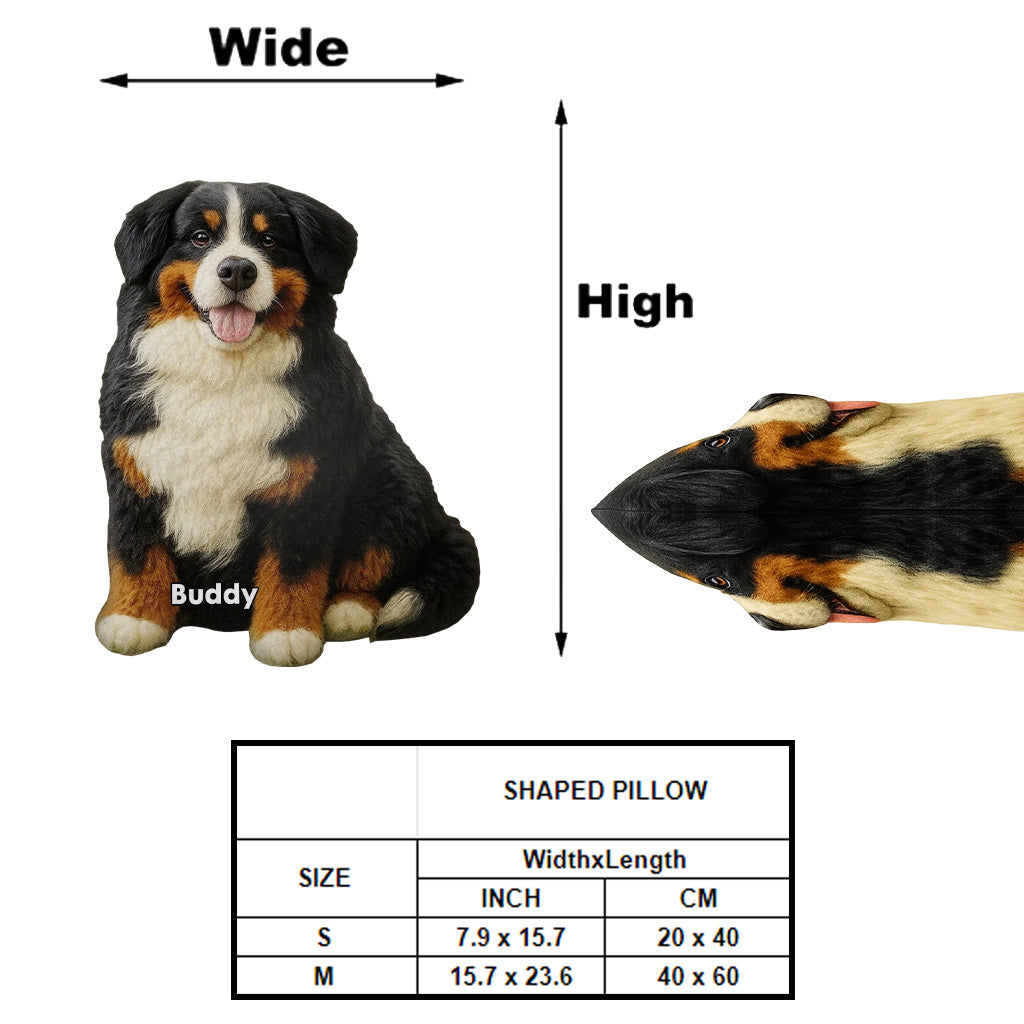 Einfach ein Mädchen, das Hunde liebt – personalisiertes Hundekissen