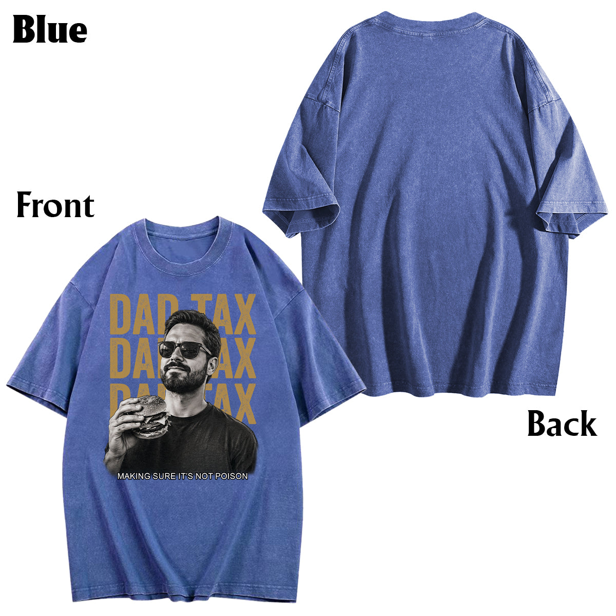 Papa Steuer Wenn Ich Kaufe, Versuche Ich Sicherzustellen, Dass Es Nicht Ist - Personalisierte Vater Wasch T-Shirt