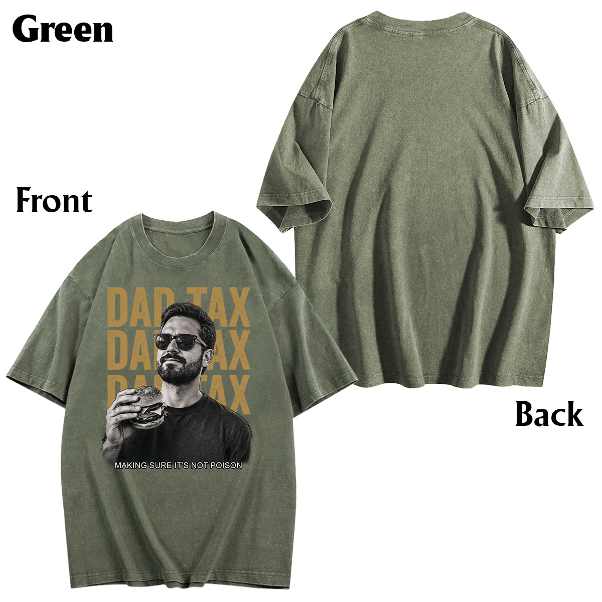 Papa Steuer Wenn Ich Kaufe, Versuche Ich Sicherzustellen, Dass Es Nicht Ist - Personalisierte Vater Wasch T-Shirt