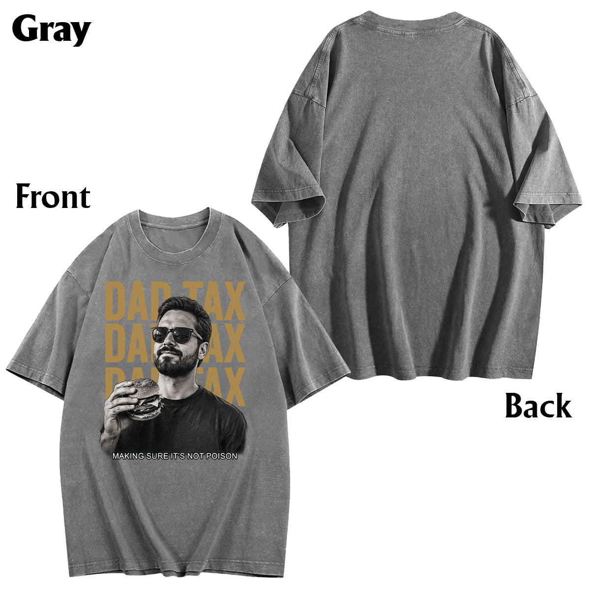 Papa Steuer Wenn Ich Kaufe, Versuche Ich Sicherzustellen, Dass Es Nicht Ist - Personalisierte Vater Wasch T-Shirt