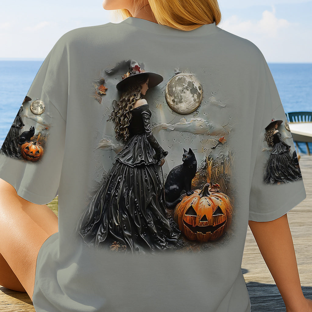 Beautiful Witch - Personalized Witch All Over Shirt