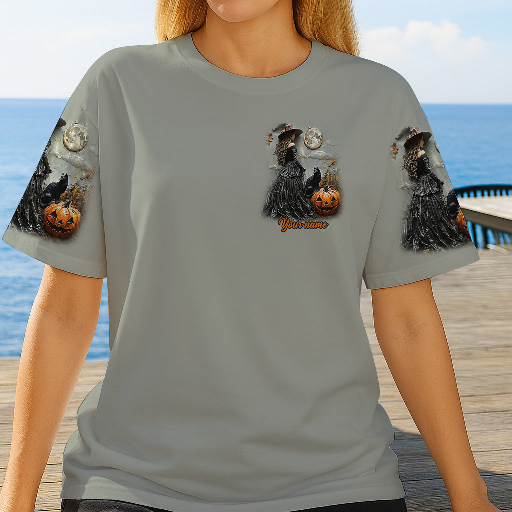 Beautiful Witch - Personalized Witch All Over Shirt