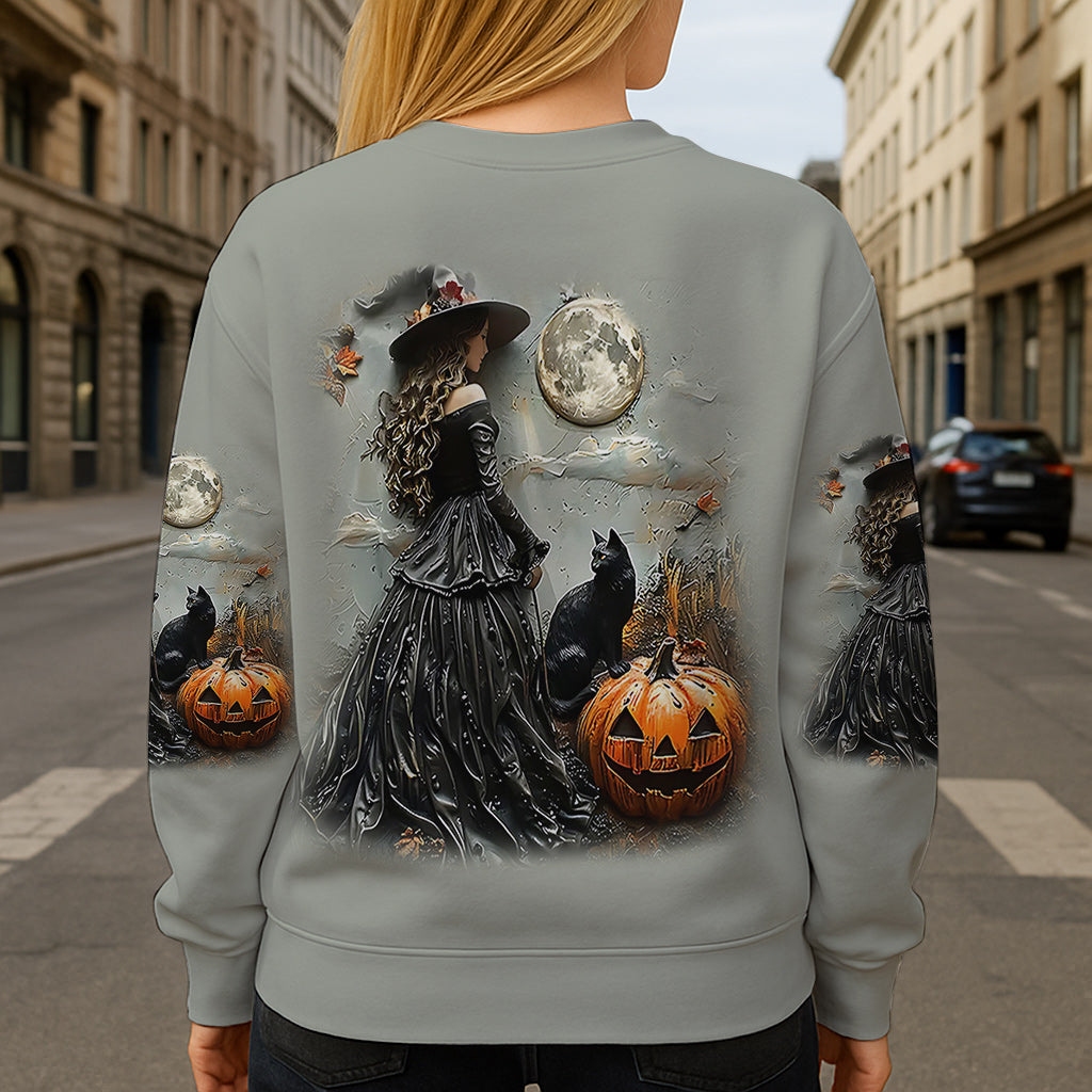 Beautiful Witch - Personalized Witch All Over Shirt