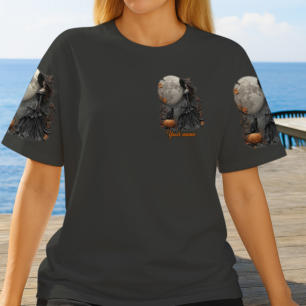 Beautiful Witch - Personalized Witch All Over Shirt