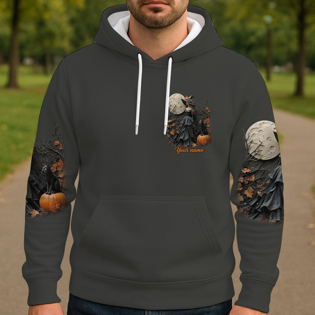 Beautiful Witch - Personalized Witch All Over Shirt