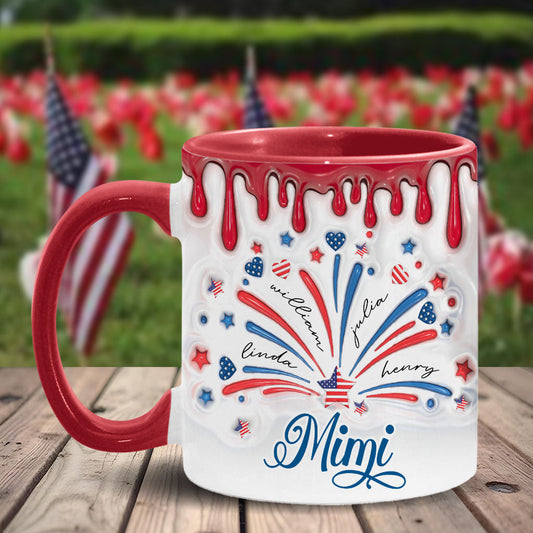 Gesegnete Oma – Personalisierte Tasse mit Oma-Akzent