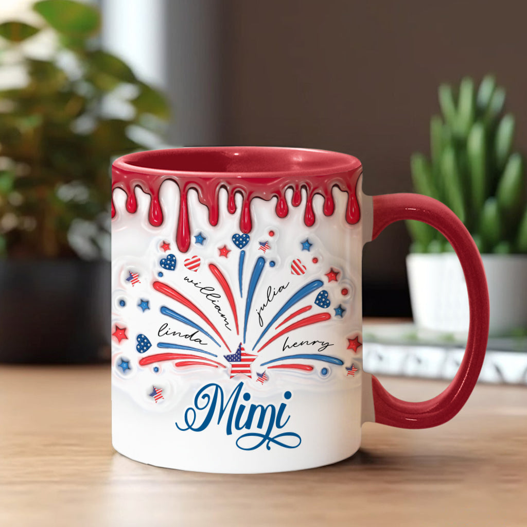 Gesegnete Oma – Personalisierte Tasse mit Oma-Akzent