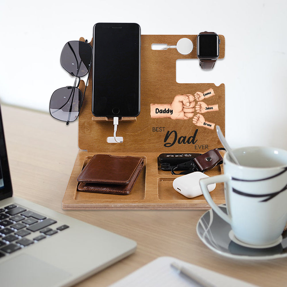 Bester Papa aller Zeiten – Personalisierte Dockingstation für Väter
