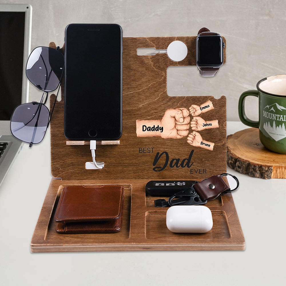 Bester Papa aller Zeiten – Personalisierte Dockingstation für Väter