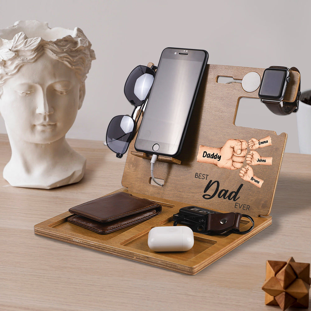 Bester Papa aller Zeiten – Personalisierte Dockingstation für Väter