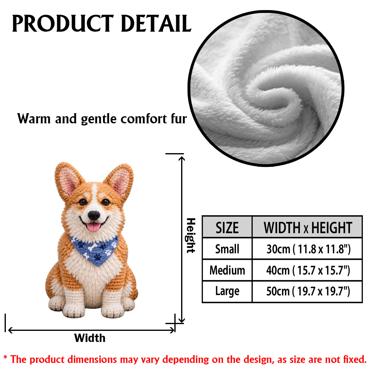 Dog Owner Gift - Personalized Dog Premium Faux Fur Pillow