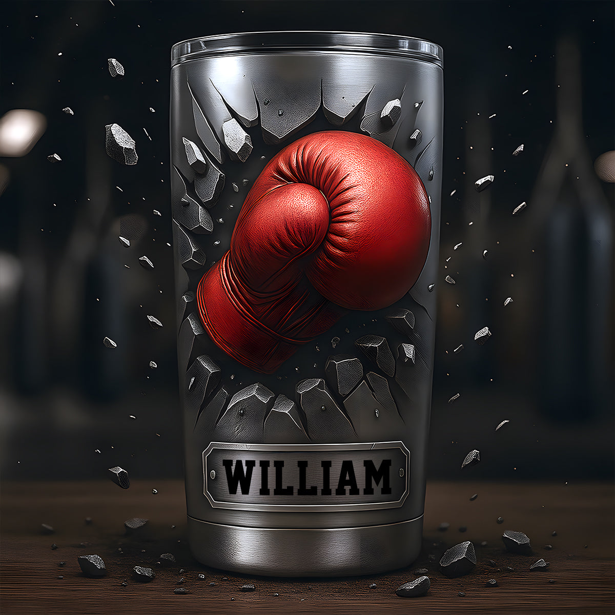Born To Fight - Personalisierter Boxbecher