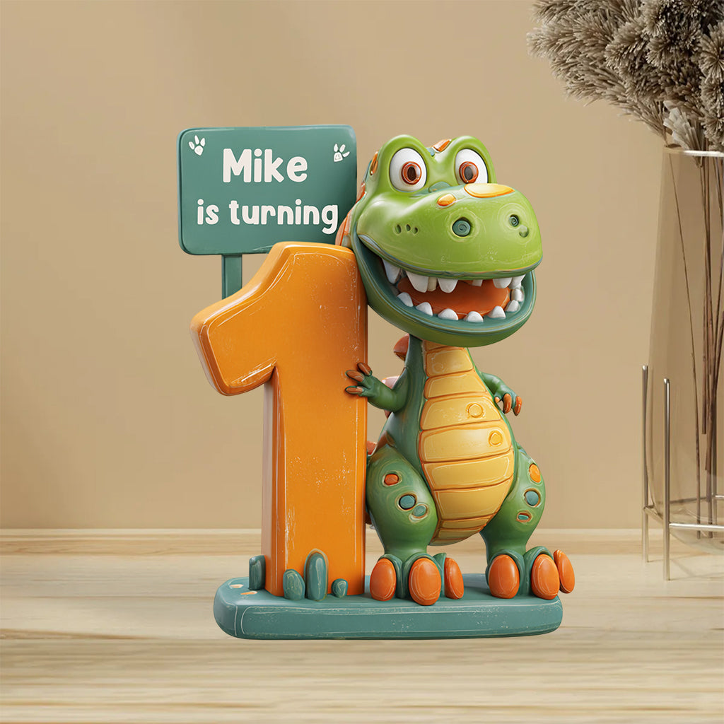Geburtstagsdeko für Kinder - Personalisierte Acrylplakette in Kinderform