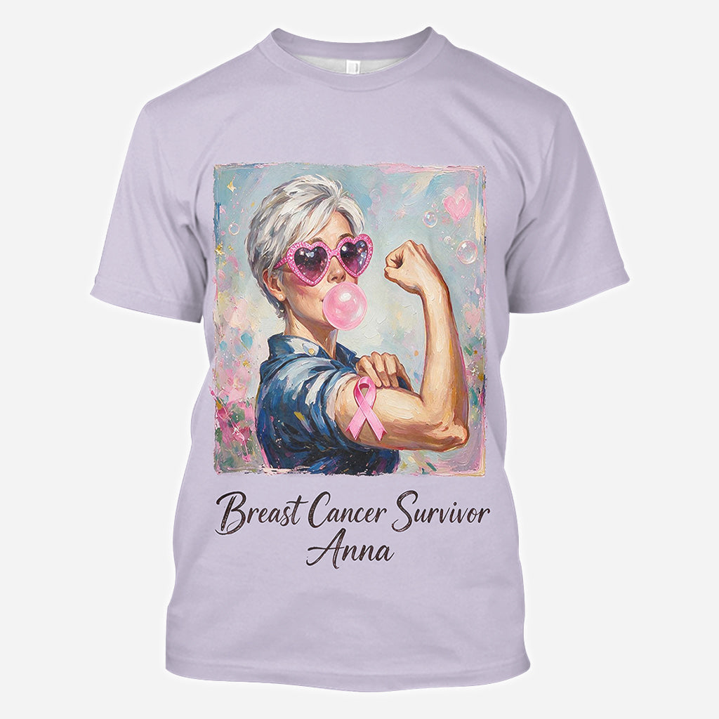 We Can Fight It! - Personalized Breast Cancer Awareness All Over Shirt