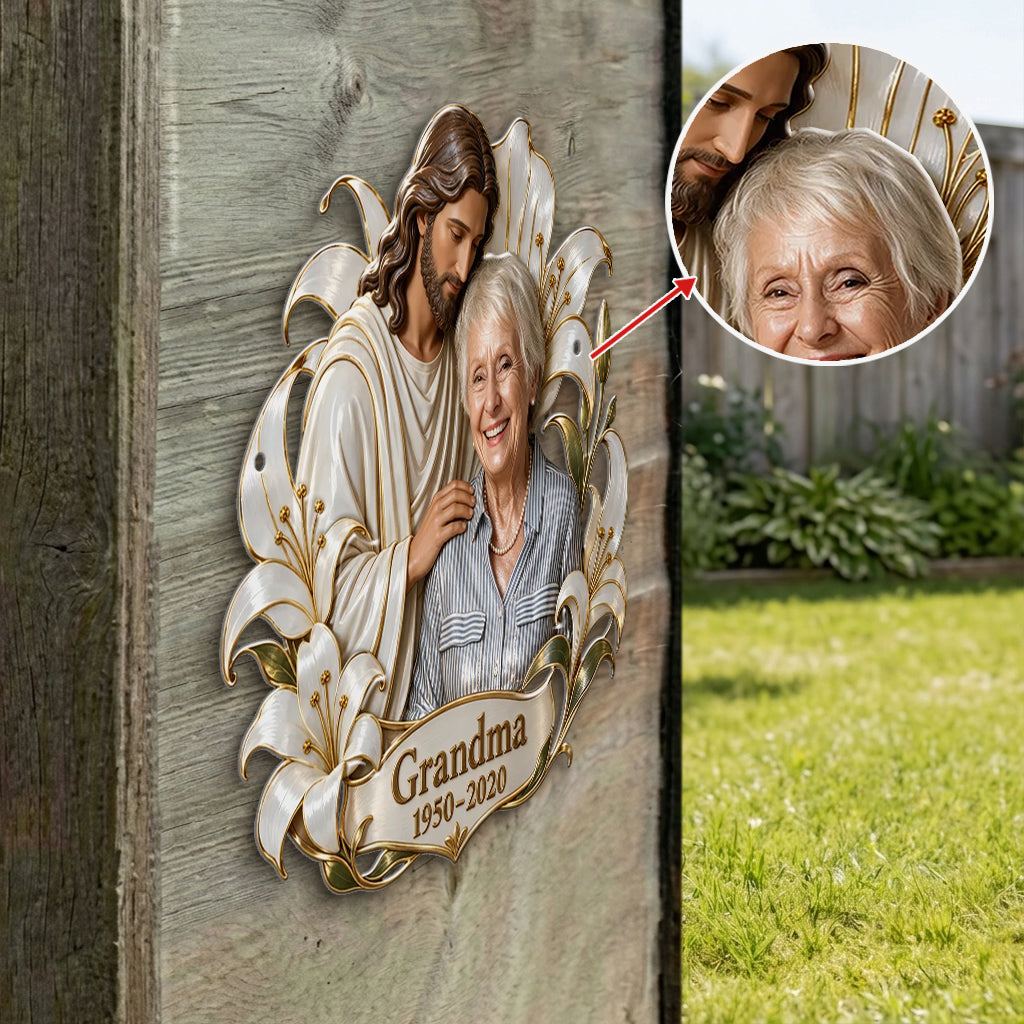 Memorial Gift - Personalized Memorial 3D Printed Cut Metal Sign