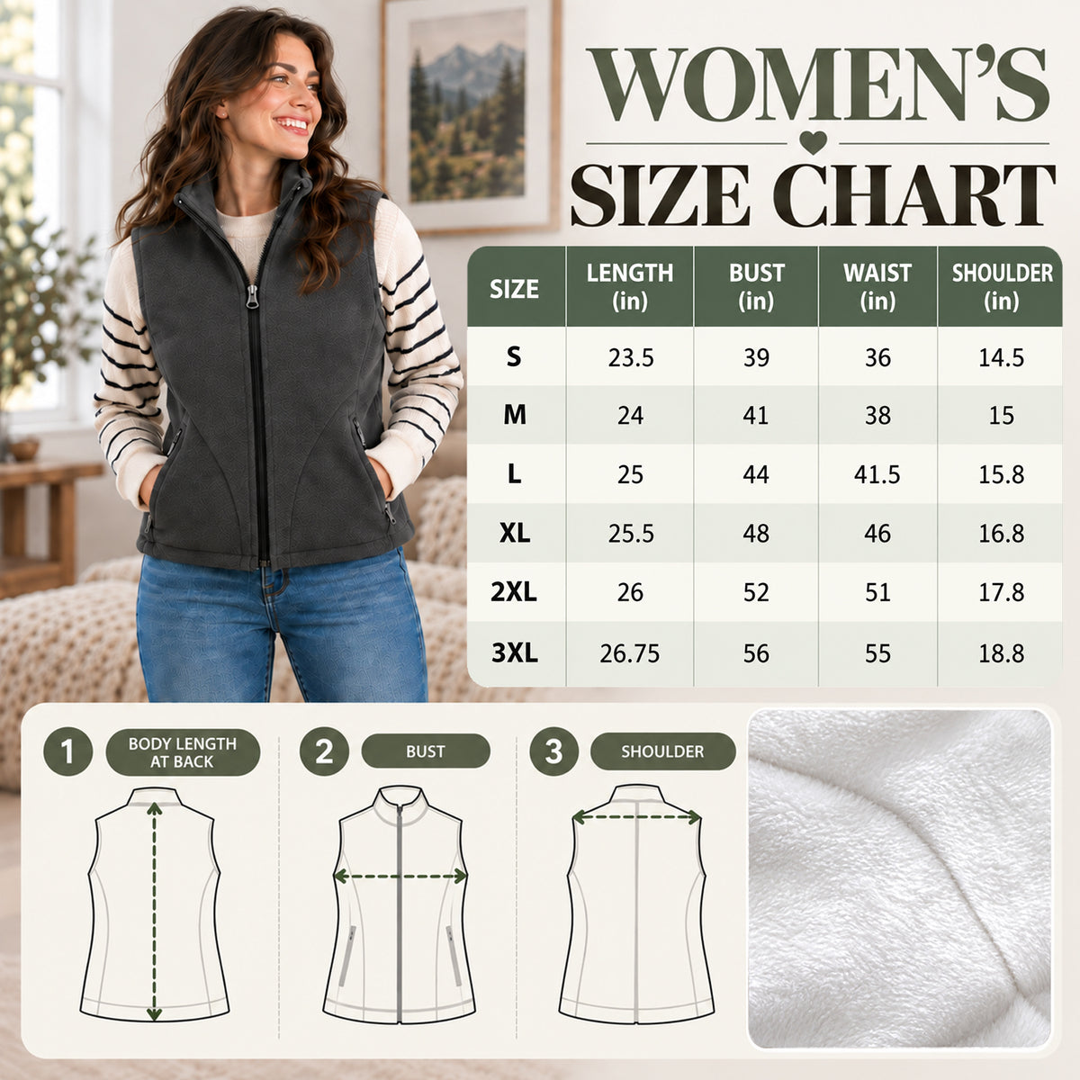 Love Highland Cow - Personalized Highland Cow Flannel Fleece Vest