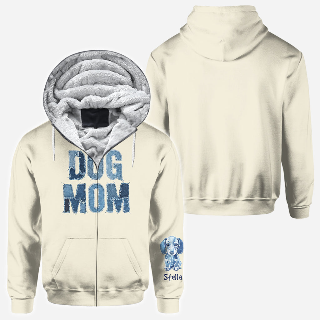 Hundemama - Personalisiertes T-Shirt mit Hundemotiv