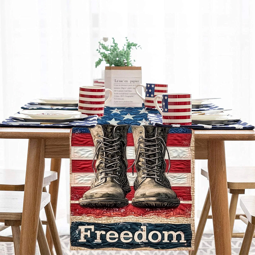 4th Of July Freedom - Independence Day/ 4th Of July Table Runner