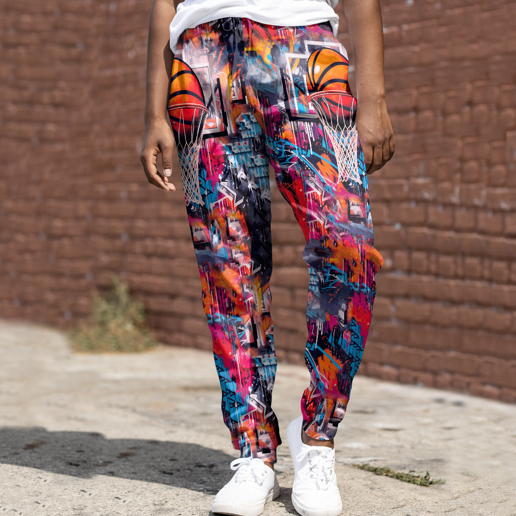 Cooles Basketball-Design – Personalisierter Basketball-Hoodie und Jogginghose