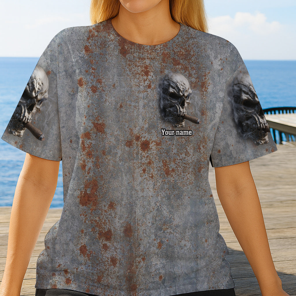 Strong Skull - Personalized Skull All Over Shirt