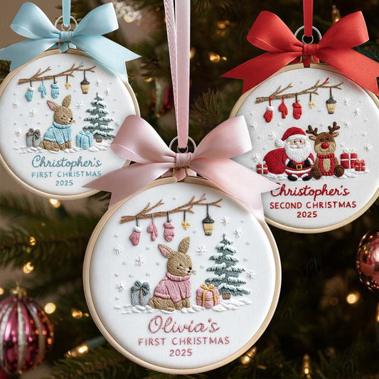 Mein erstes Weihnachten – personalisierter Kinderschmuck