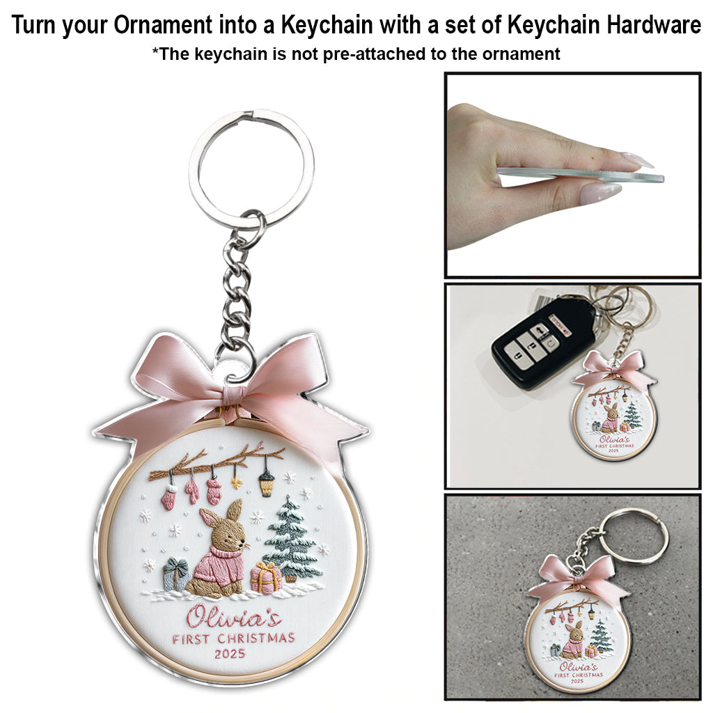 Mein erstes Weihnachten – personalisierter Kinderschmuck