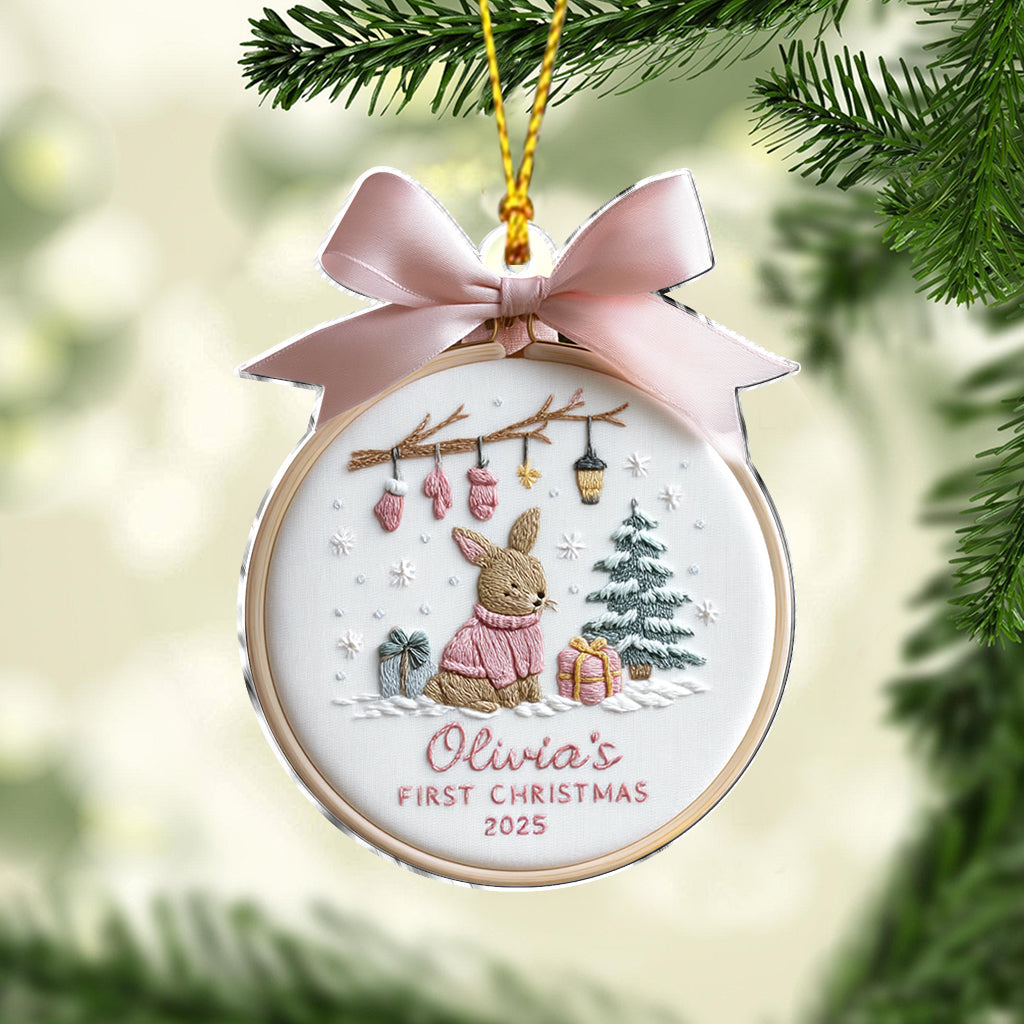 Mein erstes Weihnachten – personalisierter Kinderschmuck