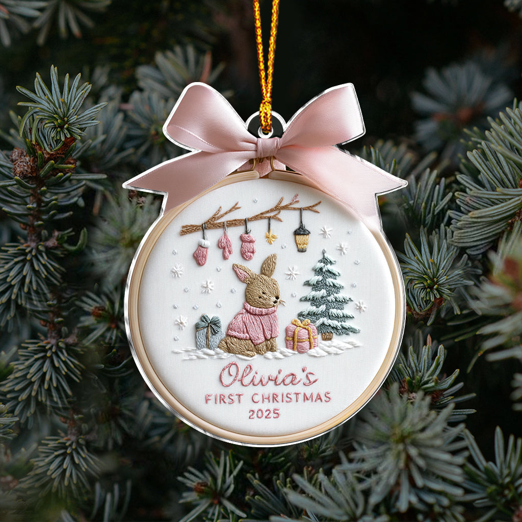 Mein erstes Weihnachten – personalisierter Kinderschmuck