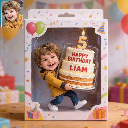 Alles Gute zum Geburtstag - Personalisierte Acryl-Displaybox
