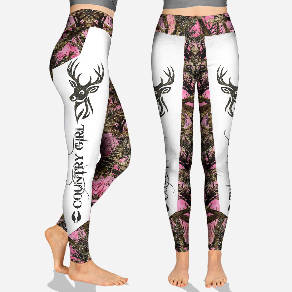 Country Girl - Personalized Hunting Hoodie and Leggings
