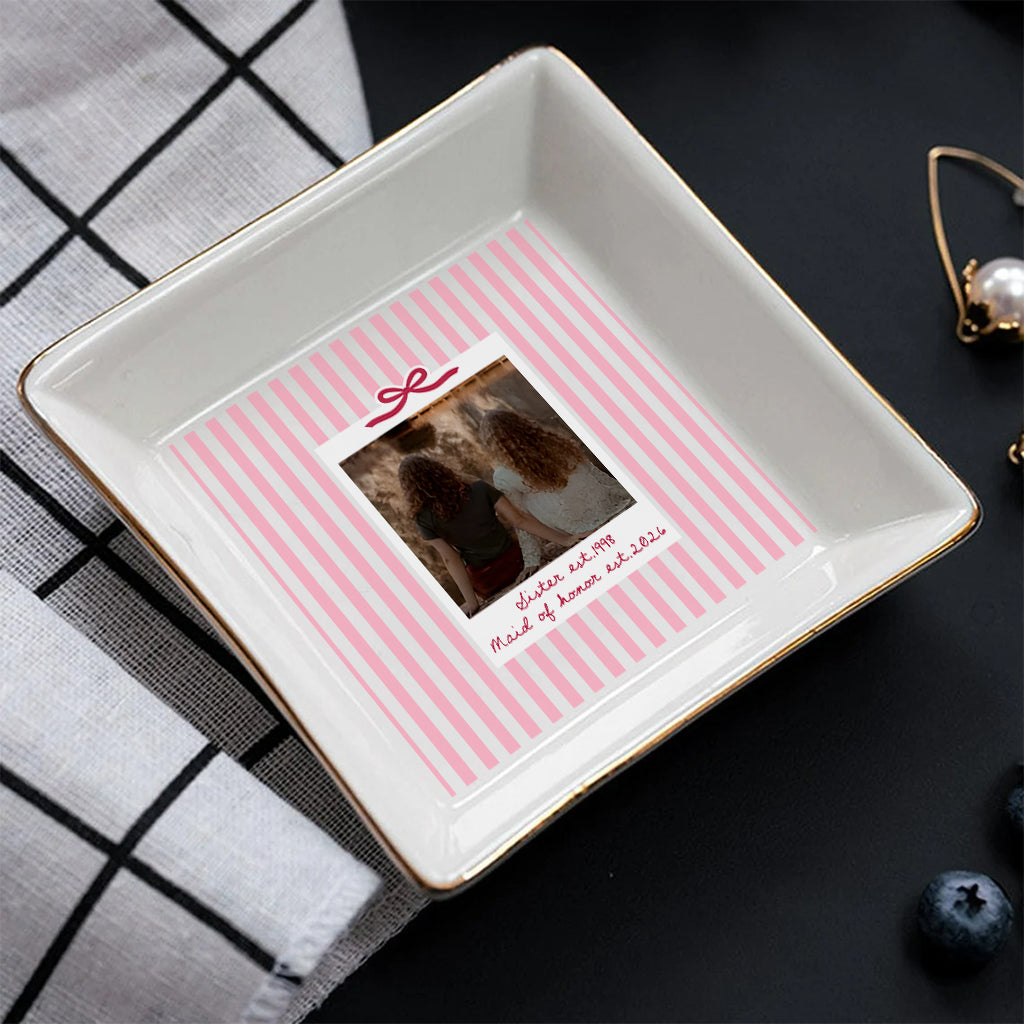 Birthday Gift - Personalized Birthday Jewelry Dish
