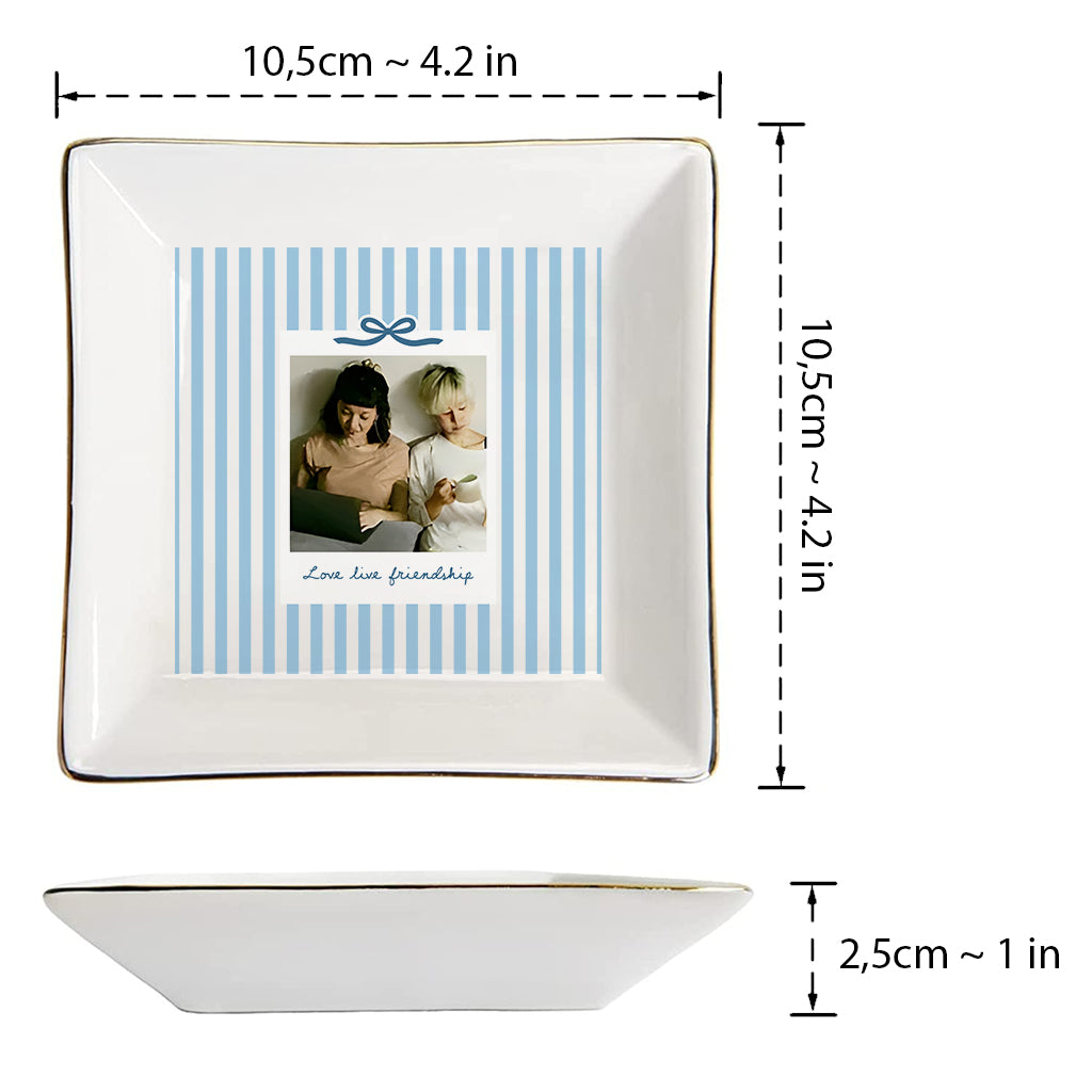 Birthday Gift - Personalized Birthday Jewelry Dish