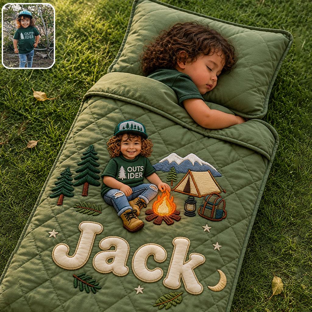 Camp Life - Personalized Camping Nap Mat