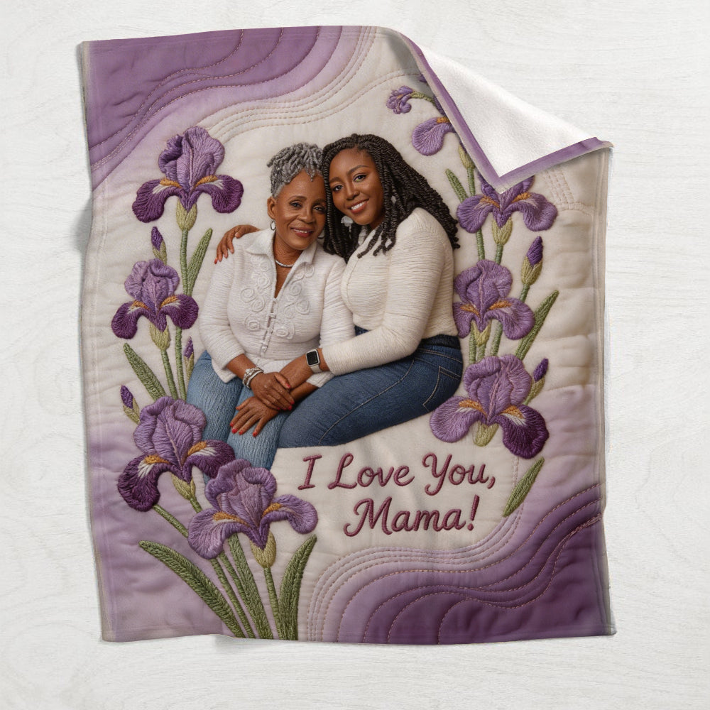 Custom Any Photo Perfect Gift For Mom, Grandma - Personalized Mother Blanket