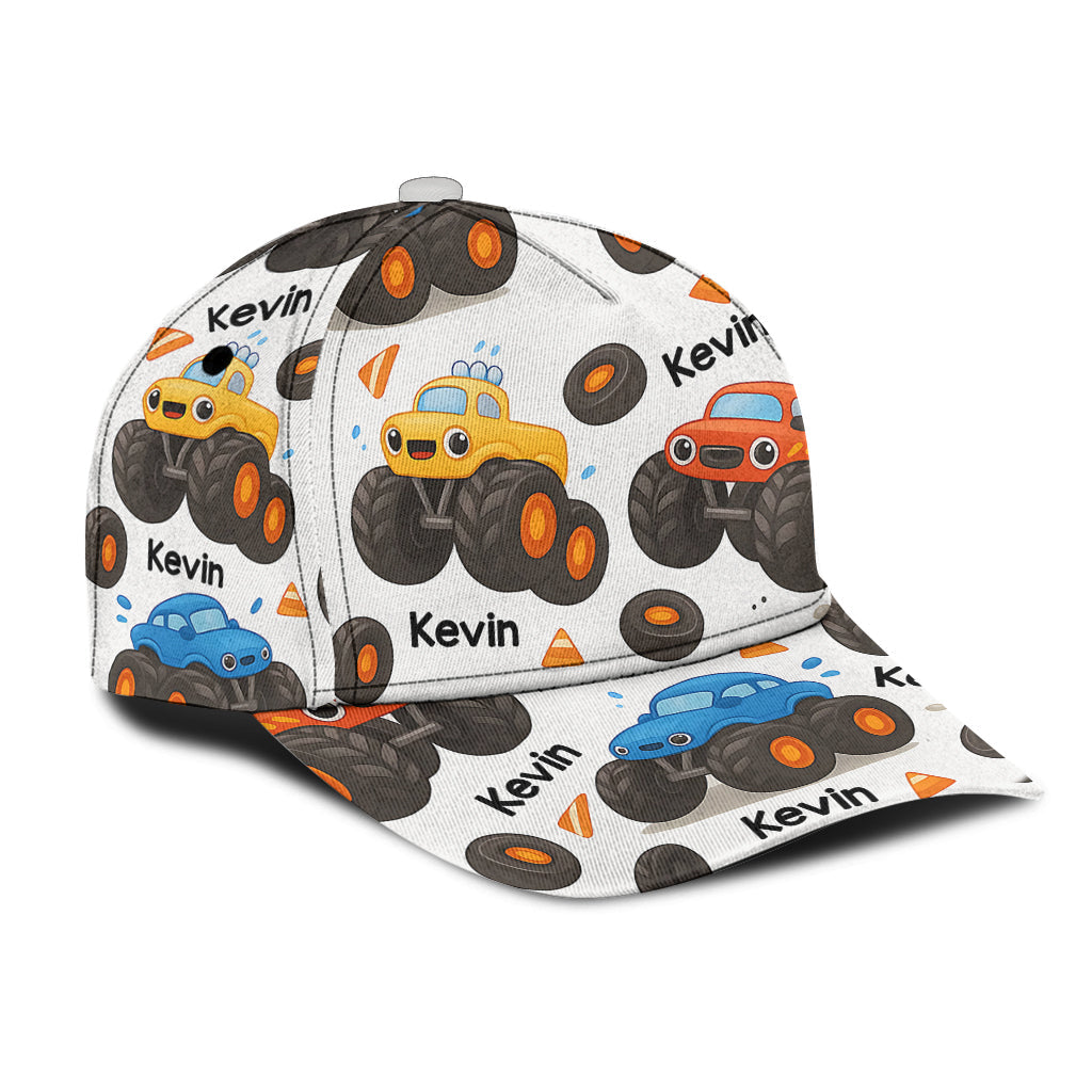 Monster Truck Cute Children's Gift - Personalized Kid Classic Cap