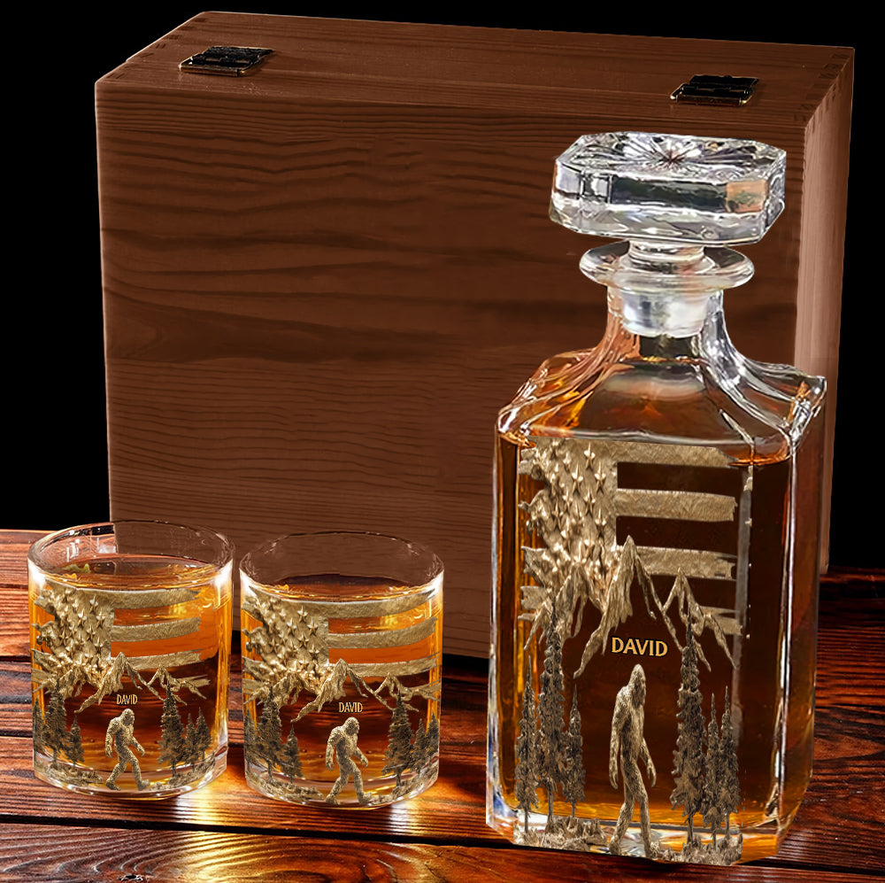 Sasquatch - Personalisiertes Whiskyglas