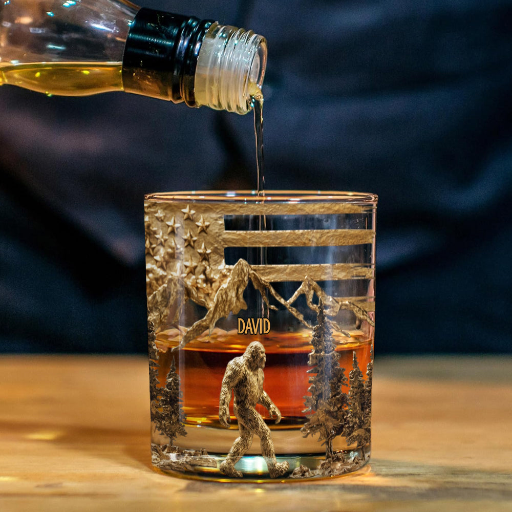 Sasquatch - Personalisiertes Whiskyglas