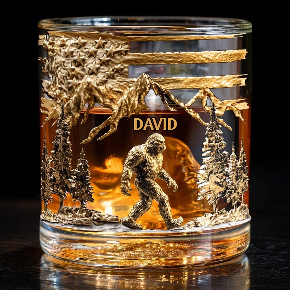 Sasquatch - Personalisiertes Whiskyglas