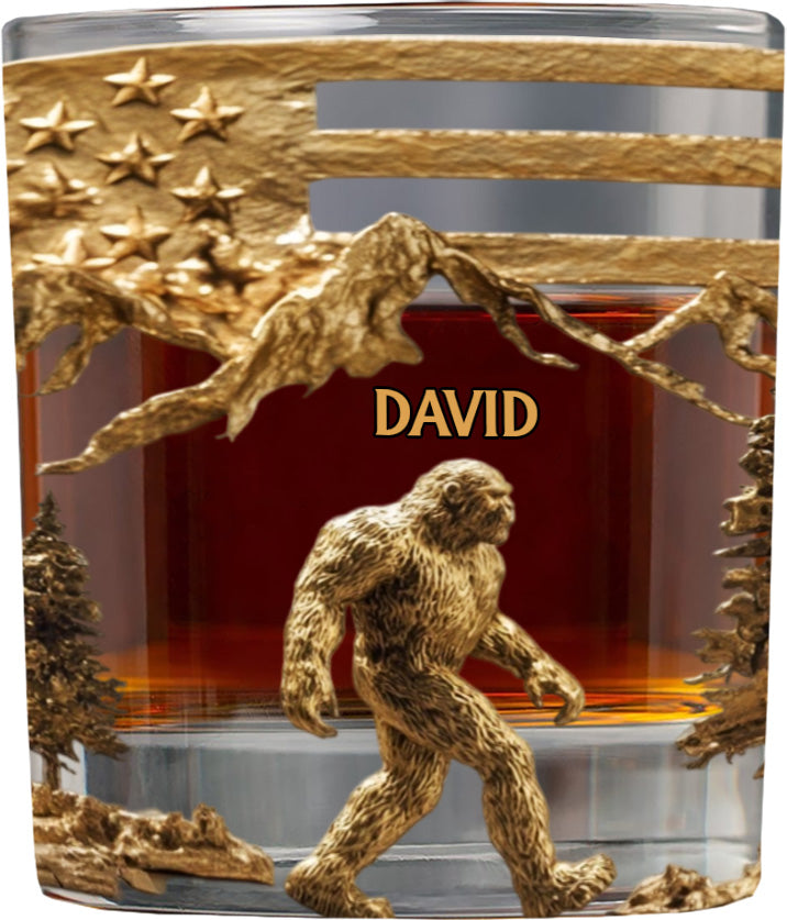 Sasquatch - Personalisiertes Whiskyglas