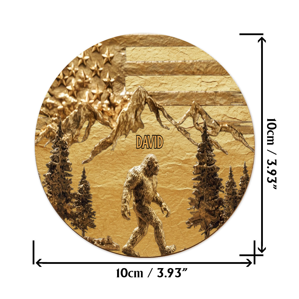 Sasquatch - Personalisiertes Whiskyglas