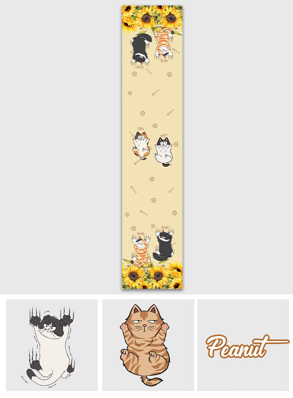 Cute Cats - Personalized Cat Table Runner